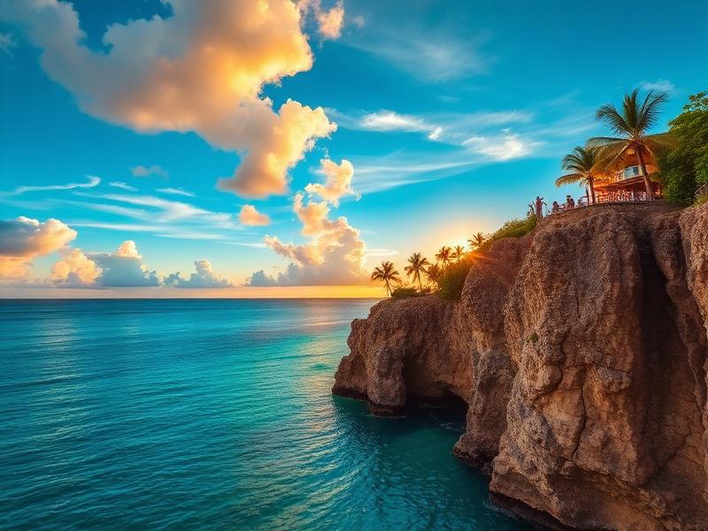 Rick's Cafe Cliff Diving at Sunset